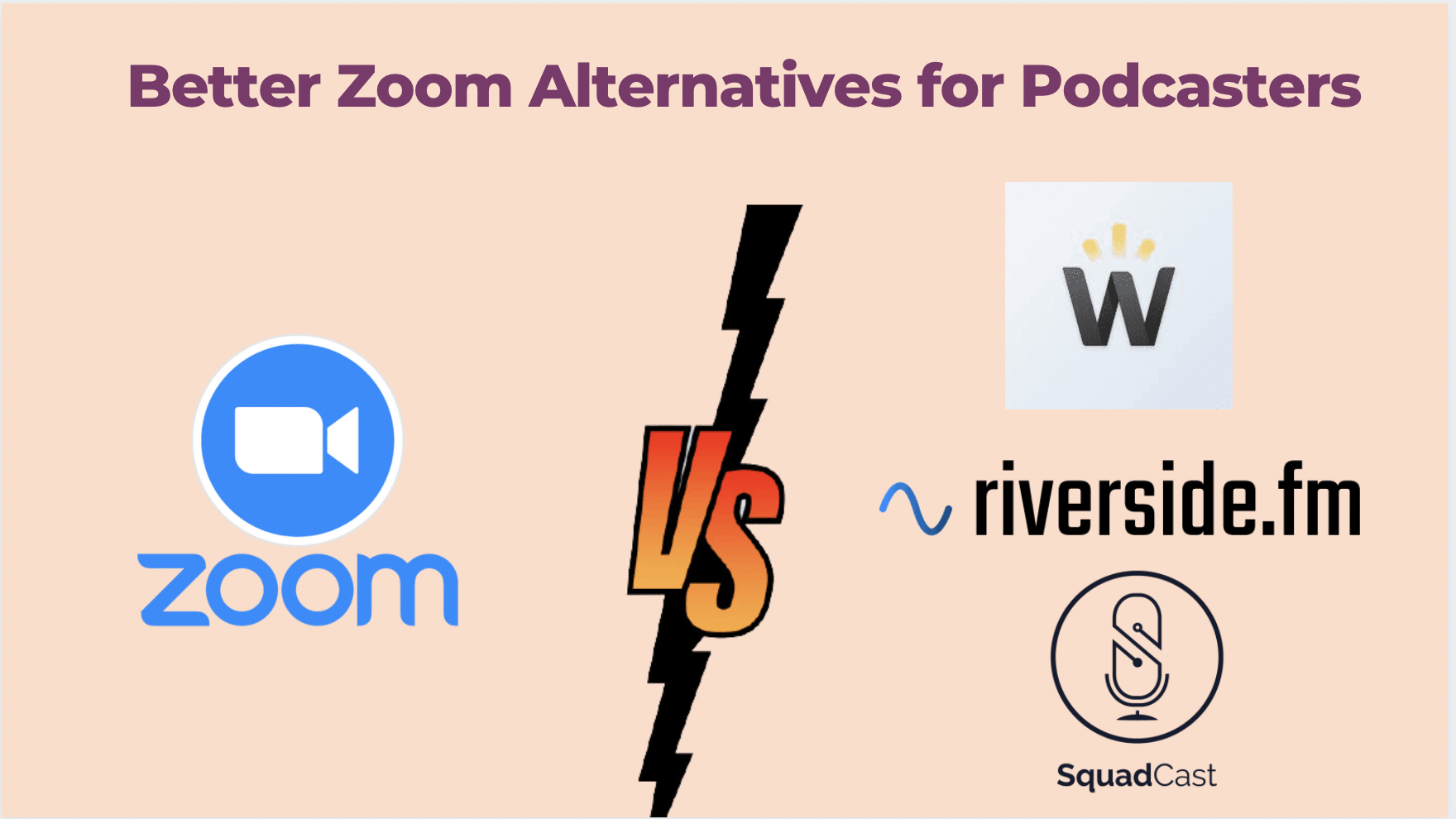 Zoom alternatives for Podcasters