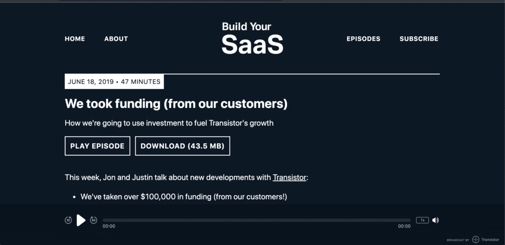 Build Your SAAS