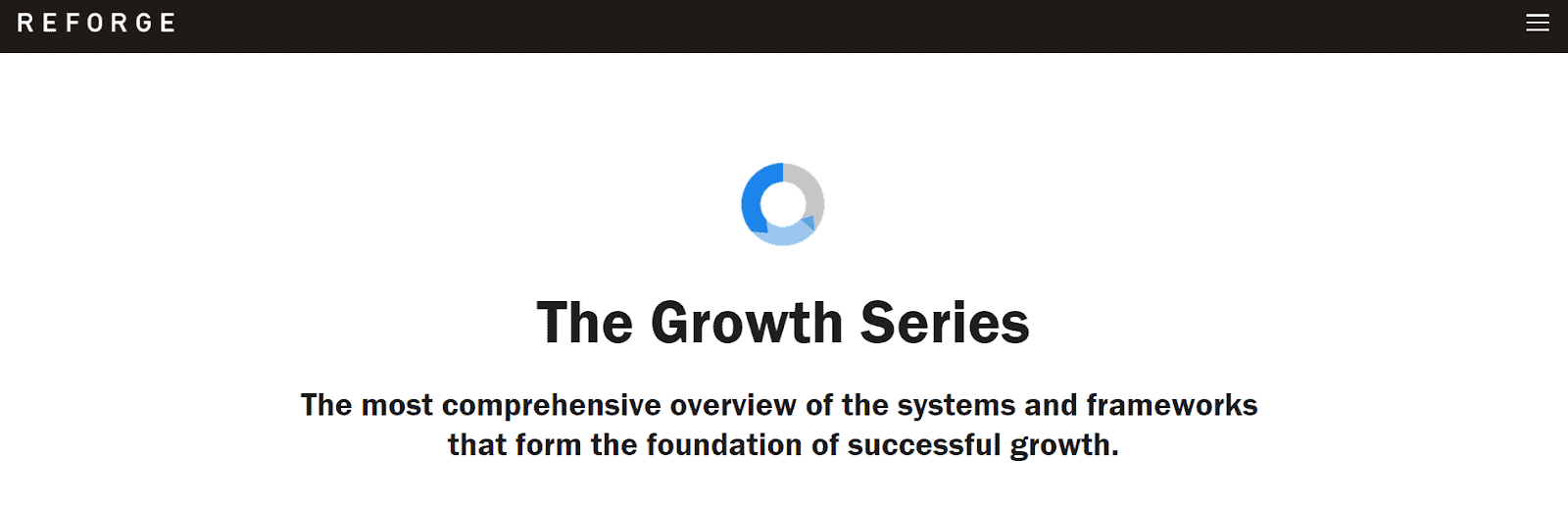 Growth Marketing Courses & Certification - The Growth Series