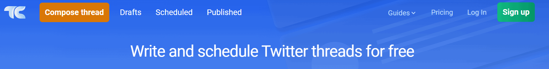 Twitter Threads Scheduling Software - Thread Creator