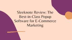 Sleeknote review image