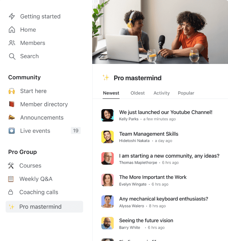 Slack Community Alternatives: Circle